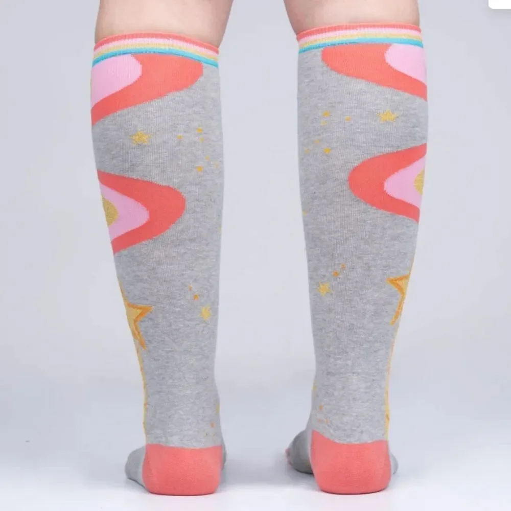 NWT Sock it To Me knee high ‘It’s Magic’ socks